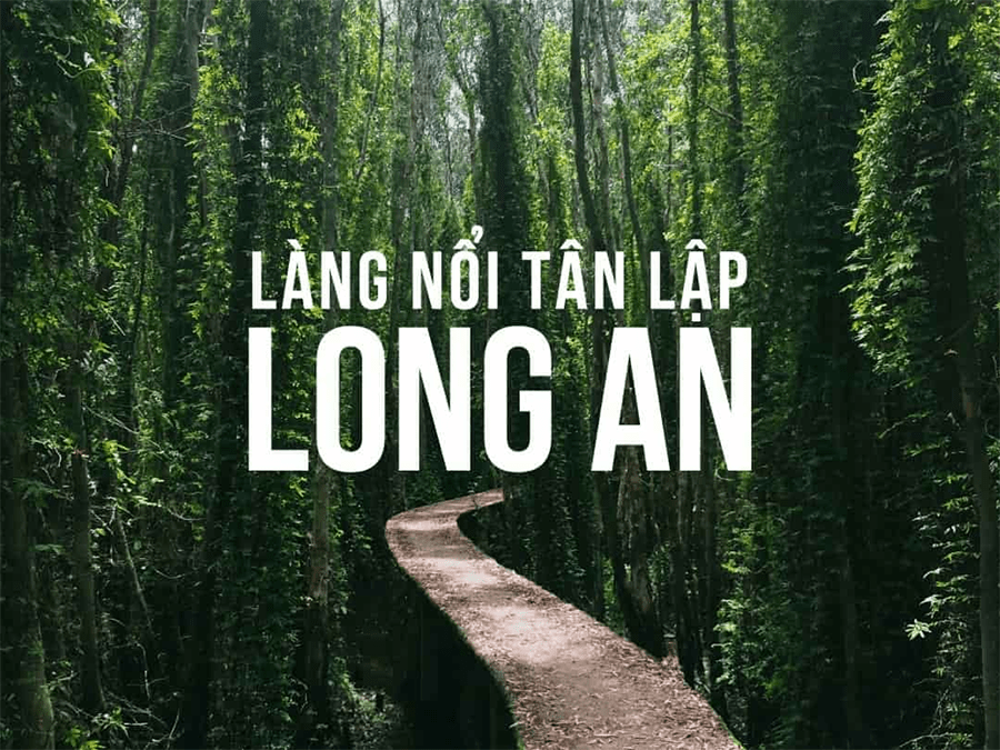 làng nổi Tân Lập 