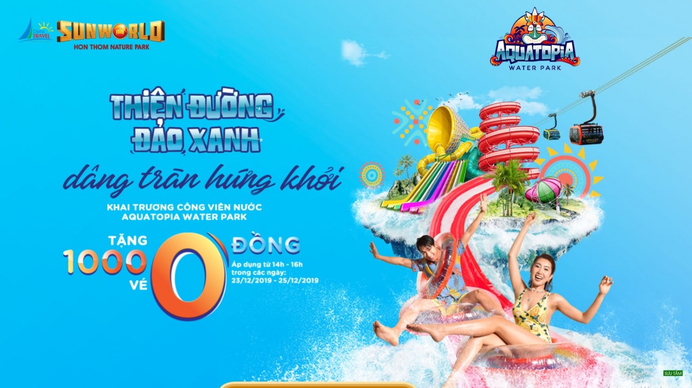 Công viên nước sunworld hòn thơm