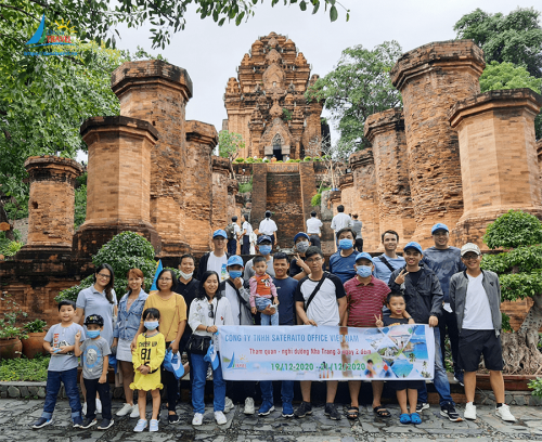 Chào đón Đoàn Công ty Sateraito office Việt Nam tham quan Tour Nha Trang 3 ngày 2 đêm