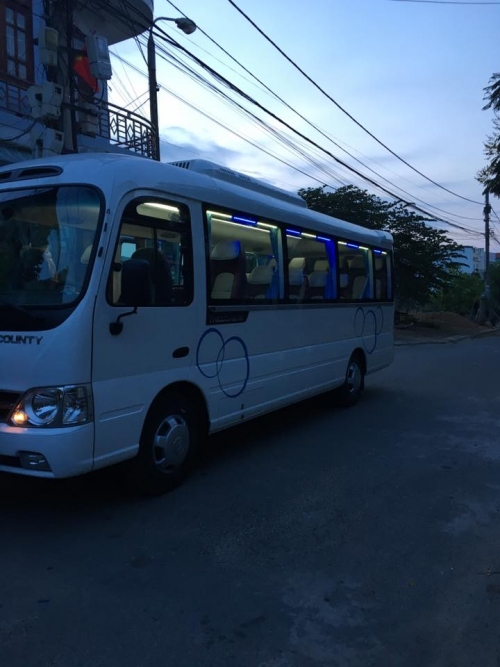 Cho thuê xe du lịch 29 chỗ 30 chỗ tại Quy Nhơn