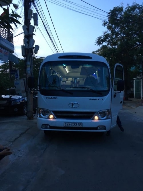 Cho thuê xe du lịch 29 chỗ 30 chỗ tại Đà Nẵng